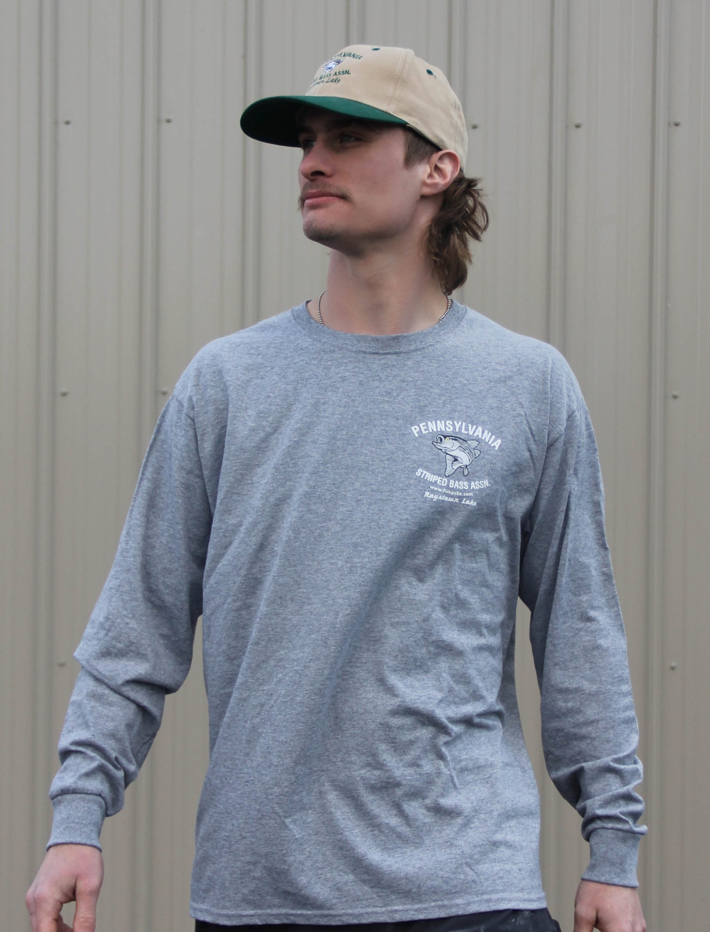 PA Striped Bass Long Sleeve T shirt - BUY 1, Get 1 at 50% Off!!!