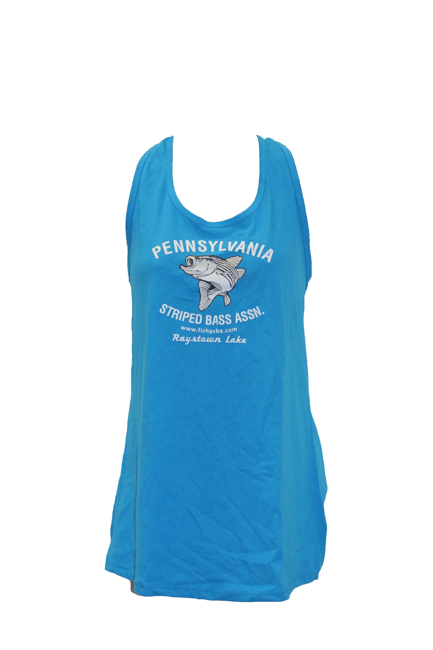 Pa Striped Bass Association Ladies Racerback Tank Top