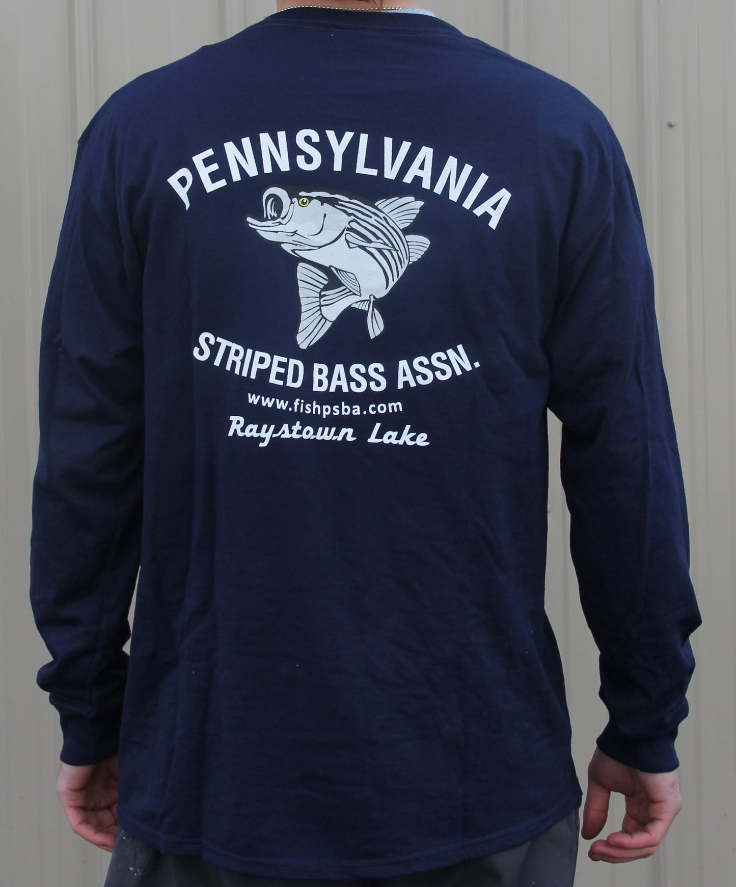 PA Striped Bass Long Sleeve T shirt - BUY 1, Get 1 at 50% Off!!!